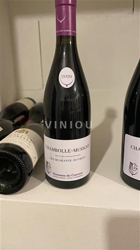Borgoña Chambolle-Musigny Domaine Couvent Les Quarante Ouvrées 2020