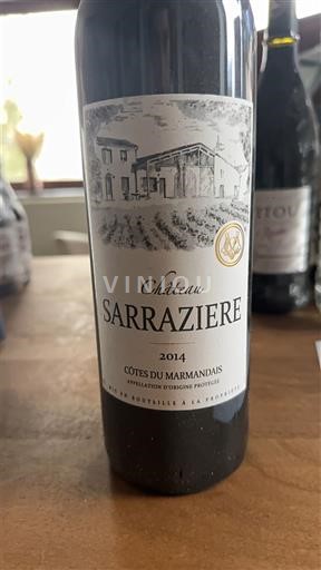 Südwestfrankreich Côtes-du-Marmandais Château Sarrazière 2014