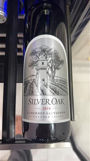 California AVAs Alexander Valley Silver Oak 2018