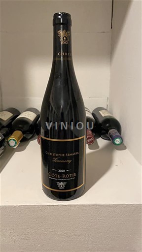 Rhônedalen Côte-rôtie Christophe Semaska Harmonie 2020