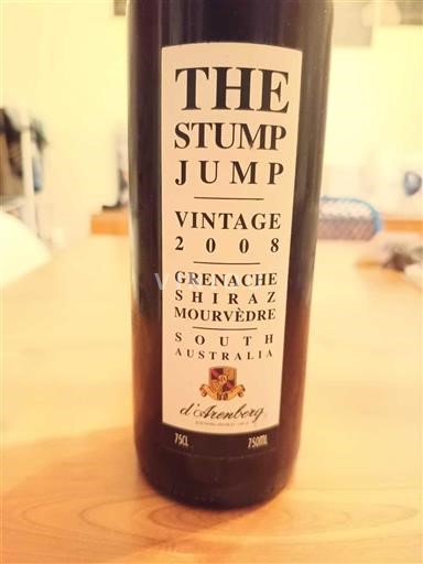 Južna Avstralija Ni doloceno Arenberg The Stump Jump 2008