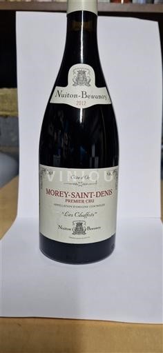 Burgundi Morey-Saint-Denis Premier Cru Nuiton-Beaunoy Les Chaffots 2012