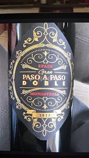 Vini Rouge sec Gran Doble Monastrell Paso a Paso 2023 Spagna Murcia Jumilla DO