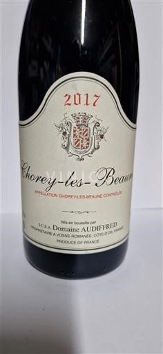 Borgoña Chorey-lès-Beaune Domaine Audiffred 2017