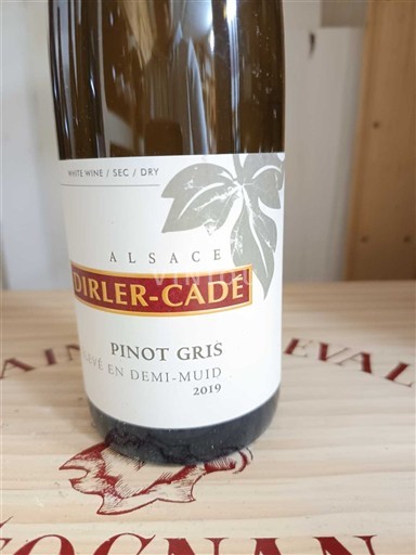 Alsace Dirler-Cadé Élevé en demi-muid 2019