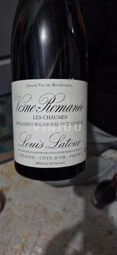 Borgogna Non specificato Premier Cru Louis Latour Les Chaumes Senza annata