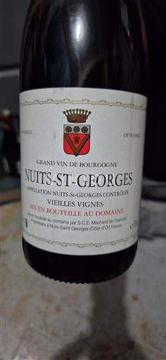 Bourgogne Nuits-Saint-Georges Domaine Machard de Gramont Vieilles Vignes Ikke årgangsbestemt