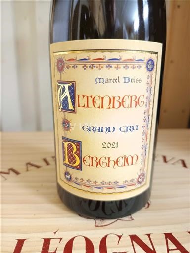 Alsace Alsace Grand Cru Grand Cru Domaine Marcel Deiss Altenberg de Bergheim 2021