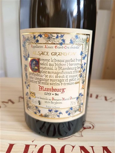 Alsace Không được chỉ định Grand Cru Domaine Marcel Deiss Mambourg 2021