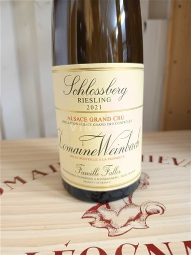 Alsácia Alsácia Grand Cru Grand Cru Domaine Weinbach Schlossberg 2021