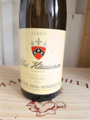 Alzacija Alsace Grand Cru Domaine Zind Humbrecht Clos Häuserer 2021