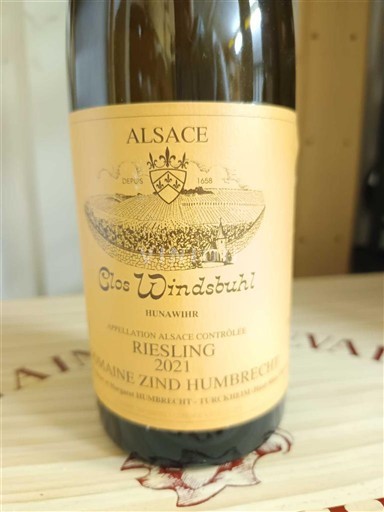 Alsace Riesling Domaine Zind Humbrecht Clos Windsbühl 2021