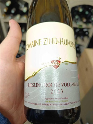 Elsass Riesling Domaine Zind Humbrecht Riesling Roche Volcanique 2023