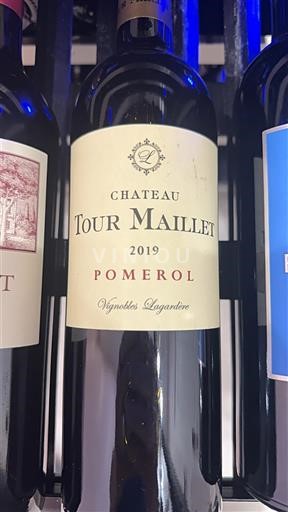 Bordeaux Pomerol Château Tour Maillet 2019
