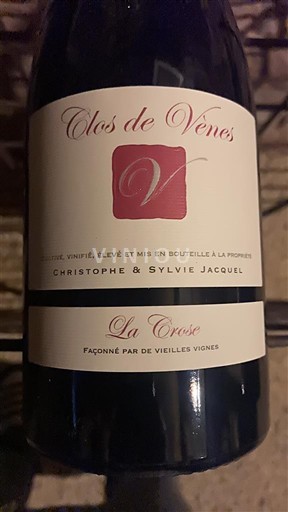 Languedoc Minervois Clos de Vènes La Crose 2023