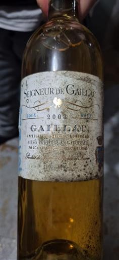 Sudoeste Gaillac Seigneur de Gaillac 2003