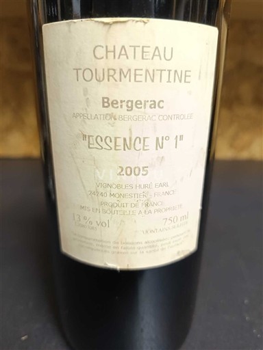 Zuidwest-Frankrijk Bergerac Château Tourmentine Essence N°1 2005