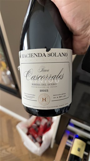 Castilien og León Ribera del Duero Hacienda Solano Finca Cascorrales 2015