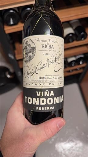 La Rioja Rioja R. López de Heredia Viña Tondonia Viña Tondonia Reserva 2012
