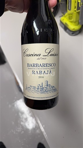 Piemonte Barbaresco Cascina Luisin Rabajà 2016