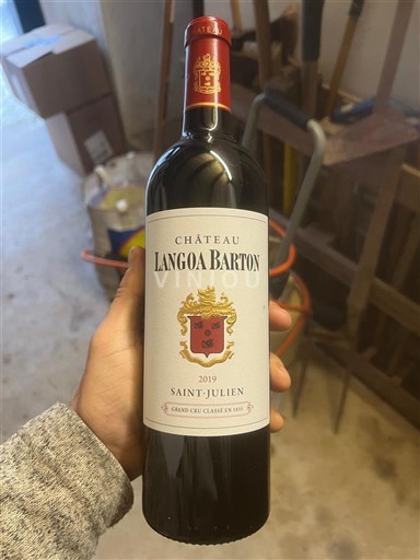 Bordéus Saint-Julien Grand Cru Château Langoa Barton 2019