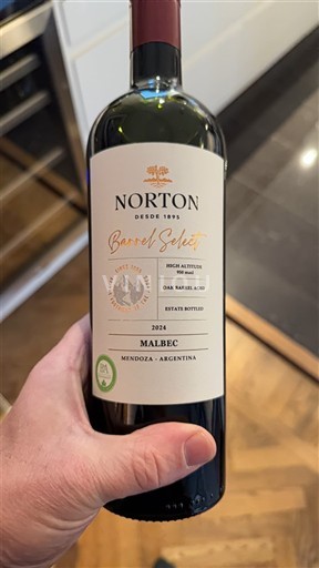 Vin Rouge sec Barrel Select Norton 2024 Argentine Mendoza