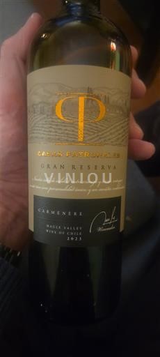 Valea Maule Valea Maipo Casas Patronales Gran Reserva 2023
