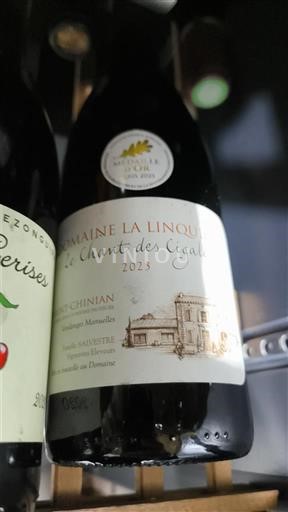 Languedoc Saint-Chinian Domaine La Linquière Le Chant des Cigales 2023