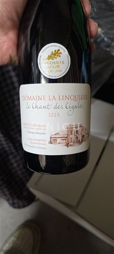Languedoc Saint-Chinian Domaine La Linquière Le Chant des Cigales 2023