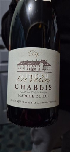 Burgundsko Chablis Jean Durup Père & Fils Les Valéry Marche du Roi Neročník