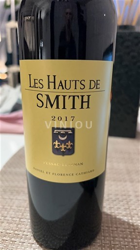 Bordeaux Pessac-Léognan Château Smith Haut Lafitte Les Hauts de Smith 2017
