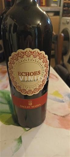 Puglia Susumaniello Salento Vaglio Massa Echoes 2021