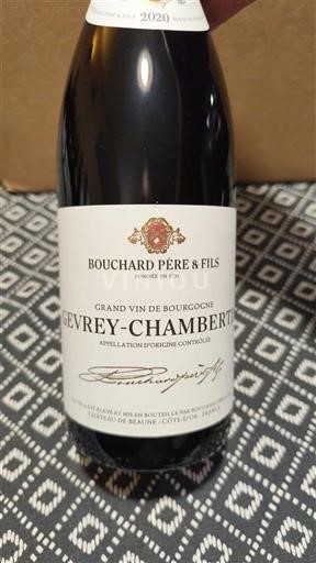 Bourgogne Gevrey-chambertin Bouchard Père & Fils 2020