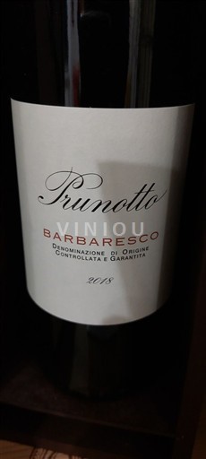 Piedmont Barbaresco Prunotto 2018