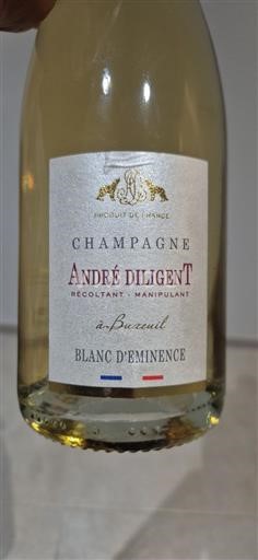 Šampanja Šampanjec André Diligent Blanc d'Éminence Neleten.