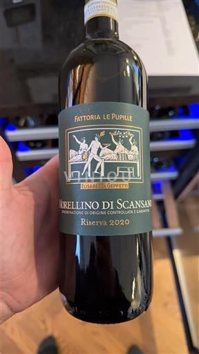 Toscane Morellino di Scansano Fattoria Le Pupille Riserva 2020