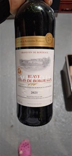 Burdeos Blaye-Côtes de Burdeos Baron de Lestac by Augustin Florent 2021