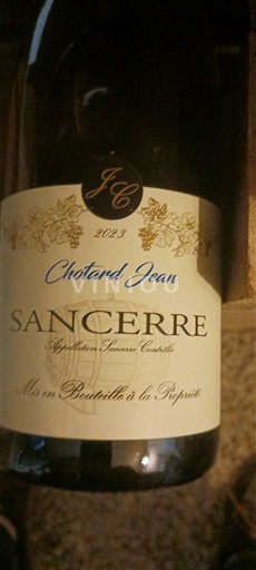 Wijnen Blanc sec Chotard Jean 2023 Frankrijk Loirevallei Sancerre AOC