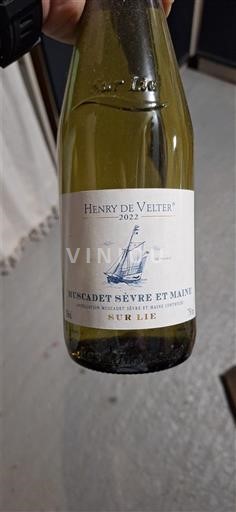 Loire-dalen Muscadet-Sèvre-et-Maine Henry de Velter 2022
