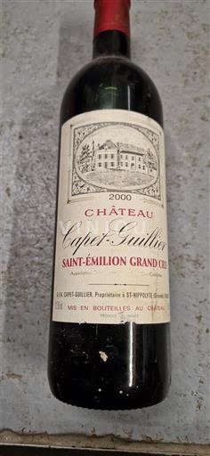 Bordeaux Saint-Émilion Grand Cru Château Capet Guillier 2000