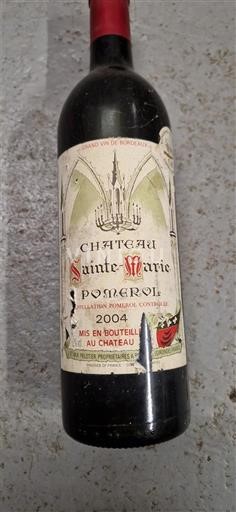 Bordeaux Pomerol Château Sainte-Marie 2004