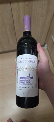 Bordeaux Margaux Grand Cru Château Lascombes 2015