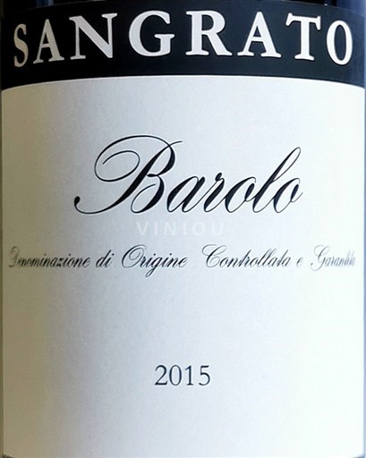 Piemonte Barolo San Grato 2015