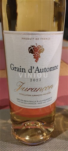 Sud-Vest Jurançon Grain d'Automne 2021