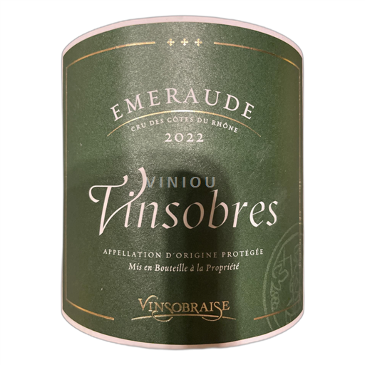 Rhônetal Vinsobres Vinsobraise Emeraude 2022