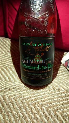 Rhône-dalen Châteauneuf-du-Pape Domaine Le Pointu 2009