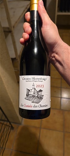 Vins Crozes-hermitage La Croise des Chemins - 2023 - Avis, conseil,  vieillissement et prix.