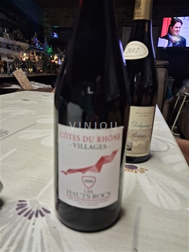Rhônedalen Côtes-du-Rhône-Villages Les Hauts Rocks 2020