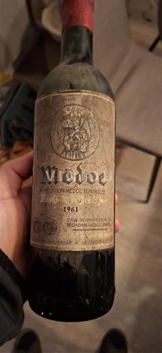 Bordeaux Médoc Cave de Bacalan 1961