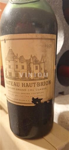Bordeaux Pessac-Léognan Grand Cru Château Haut-Brion 1958